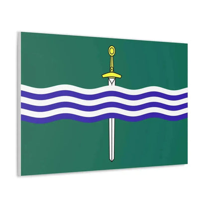 Flag of Peterborough Ontario Canada - Canvas Wall Art - The Sticker Space