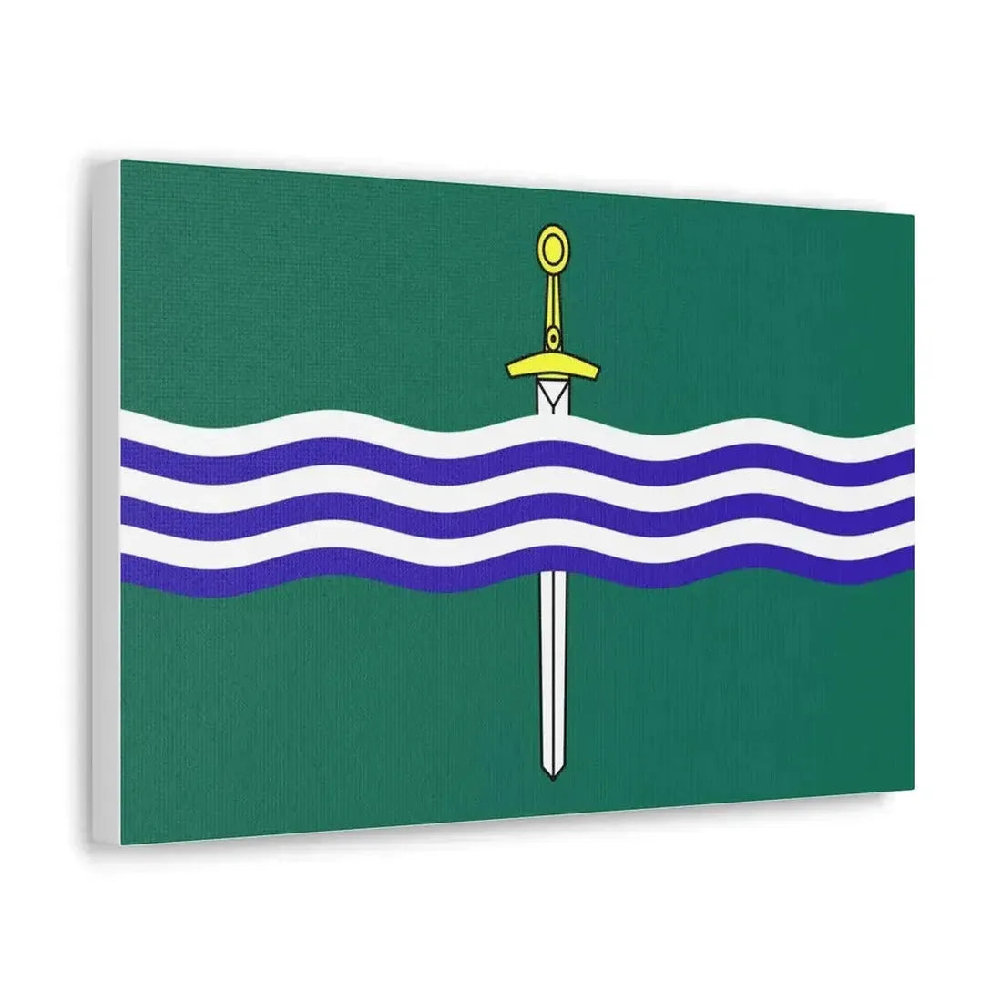 Flag of Peterborough Ontario Canada - Canvas Wall Art - The Sticker Space