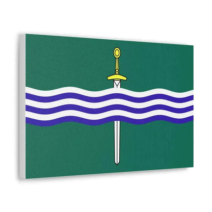 Flag of Peterborough Ontario Canada - Canvas Wall Art - The Sticker Space