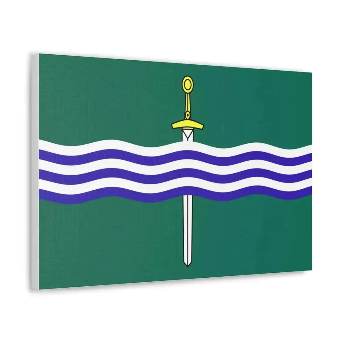Flag of Peterborough Ontario Canada - Canvas Wall Art - The Sticker Space