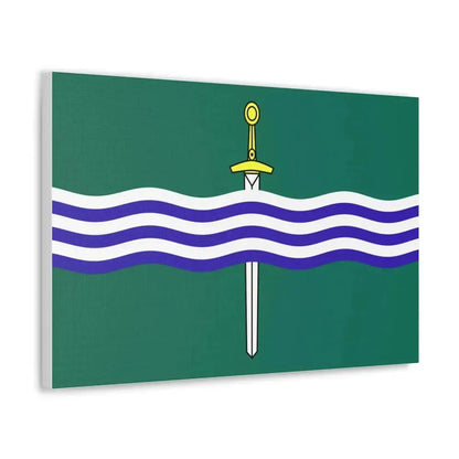 Flag of Peterborough Ontario Canada - Canvas Wall Art - The Sticker Space