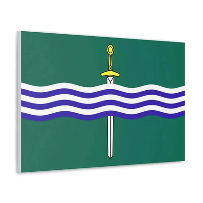 Flag of Peterborough Ontario Canada - Canvas Wall Art - The Sticker Space
