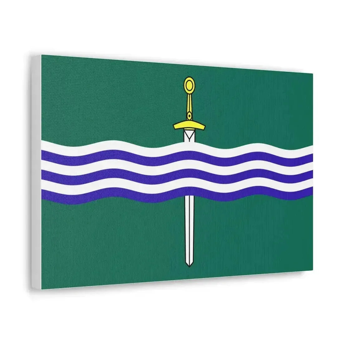 Flag of Peterborough Ontario Canada - Canvas Wall Art - The Sticker Space