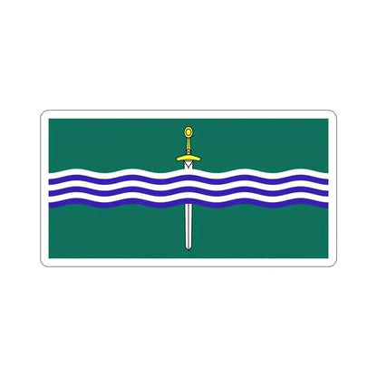 Flag of Peterborough Ontario Canada STICKER Vinyl Die-Cut Decal 3 Inch - The Sticker Space