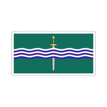 Flag of Peterborough Ontario Canada STICKER Vinyl Die-Cut Decal 4 Inch - The Sticker Space