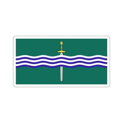 Flag of Peterborough Ontario Canada STICKER Vinyl Die-Cut Decal 5 Inch - The Sticker Space