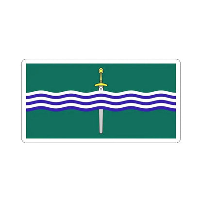 Flag of Peterborough Ontario Canada STICKER Vinyl Die-Cut Decal 6 Inch - The Sticker Space