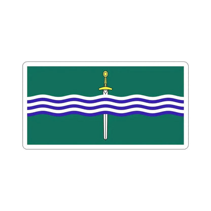 Flag of Peterborough Ontario Canada STICKER Vinyl Die-Cut Decal 6 Inch - The Sticker Space