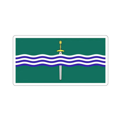 Flag of Peterborough Ontario Canada STICKER Vinyl Die-Cut Decal - The Sticker Space