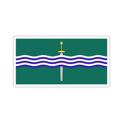 Flag of Peterborough Ontario Canada STICKER Vinyl Die-Cut Decal - The Sticker Space