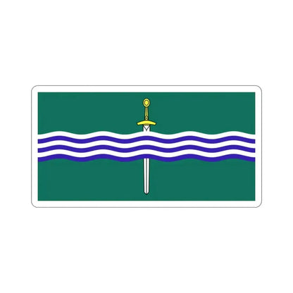 Flag of Peterborough Ontario Canada STICKER Vinyl Die-Cut Decal - The Sticker Space