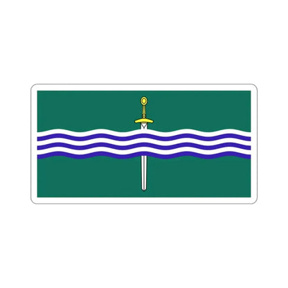 Flag of Peterborough Ontario Canada STICKER Vinyl Die-Cut Decal - The Sticker Space