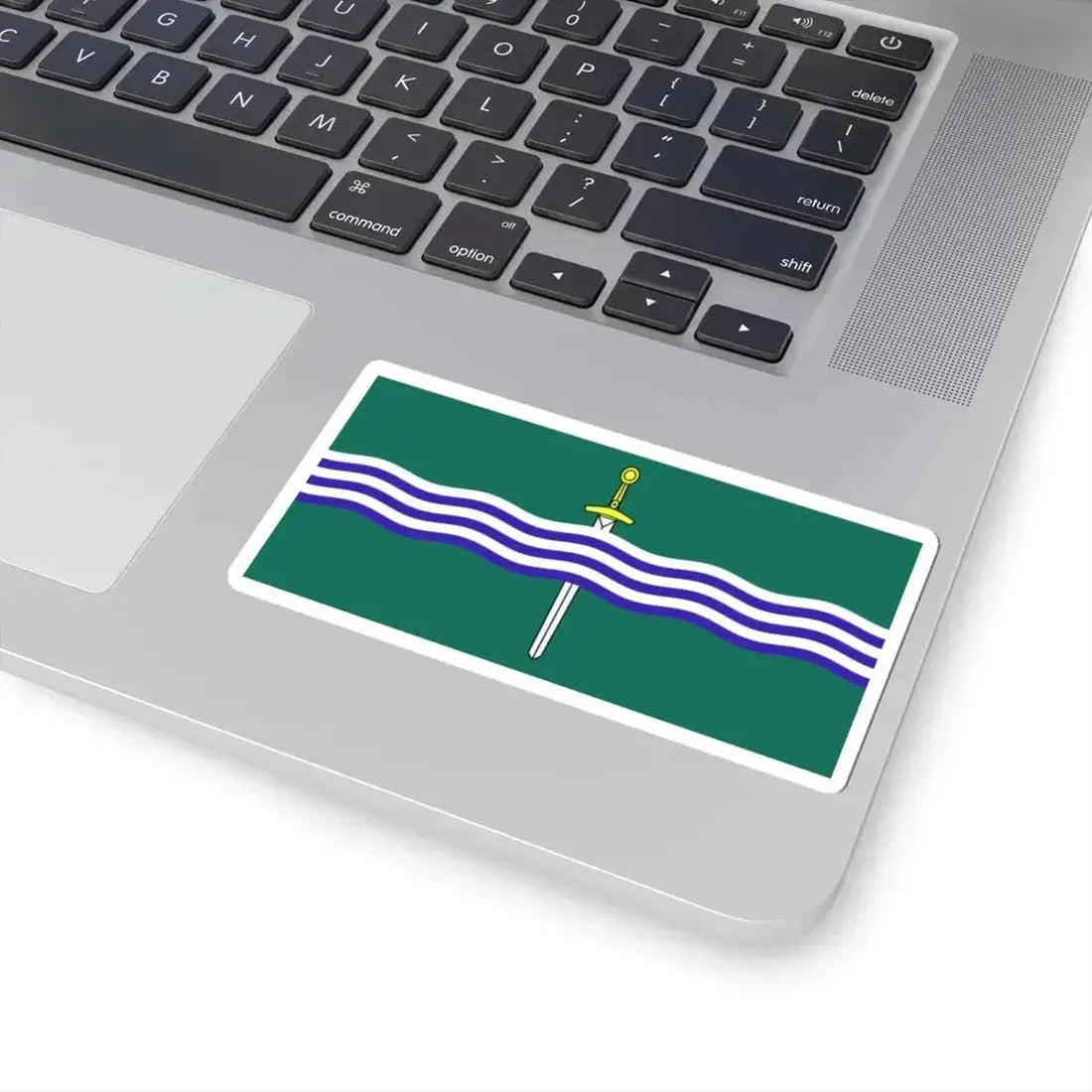 Flag of Peterborough Ontario (Canada) STICKER Vinyl Kiss-Cut Decal - The Sticker Space