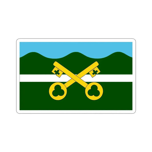 Flag of Petersfield UK STICKER Vinyl Die-Cut Decal 6 Inch - The Sticker Space