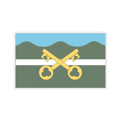 Flag of Petersfield UK - STICKER Vinyl Kiss-Cut Decal - The Sticker Space