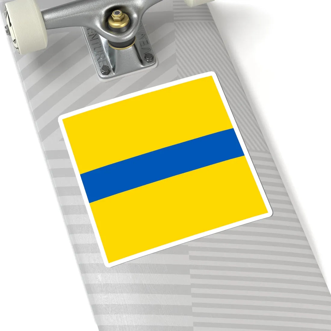 Flag of Petrove (Ukraine) STICKER Vinyl Kiss-Cut Decal - The Sticker Space
