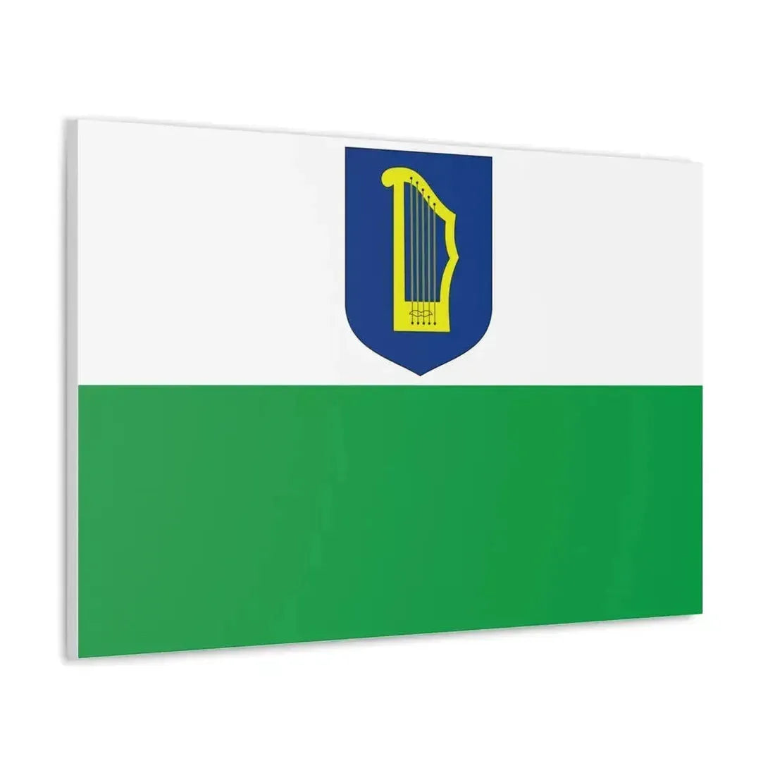 Flag of Petseri County Estonia - Canvas Wall Art - The Sticker Space