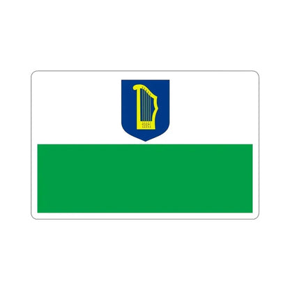 Flag of Petseri County Estonia STICKER Vinyl Die-Cut Decal 4 Inch - The Sticker Space