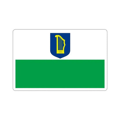 Flag of Petseri County Estonia STICKER Vinyl Die-Cut Decal 5 Inch - The Sticker Space