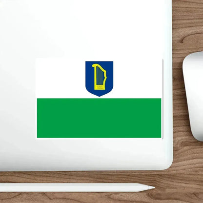Flag of Petseri County Estonia STICKER Vinyl Die-Cut Decal - The Sticker Space
