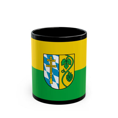 Flag of Pfaffenhofen Germany - Black Coffee Mug-11oz-The Sticker Space