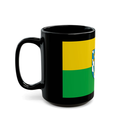 Flag of Pfaffenhofen Germany - Black Coffee Mug-The Sticker Space