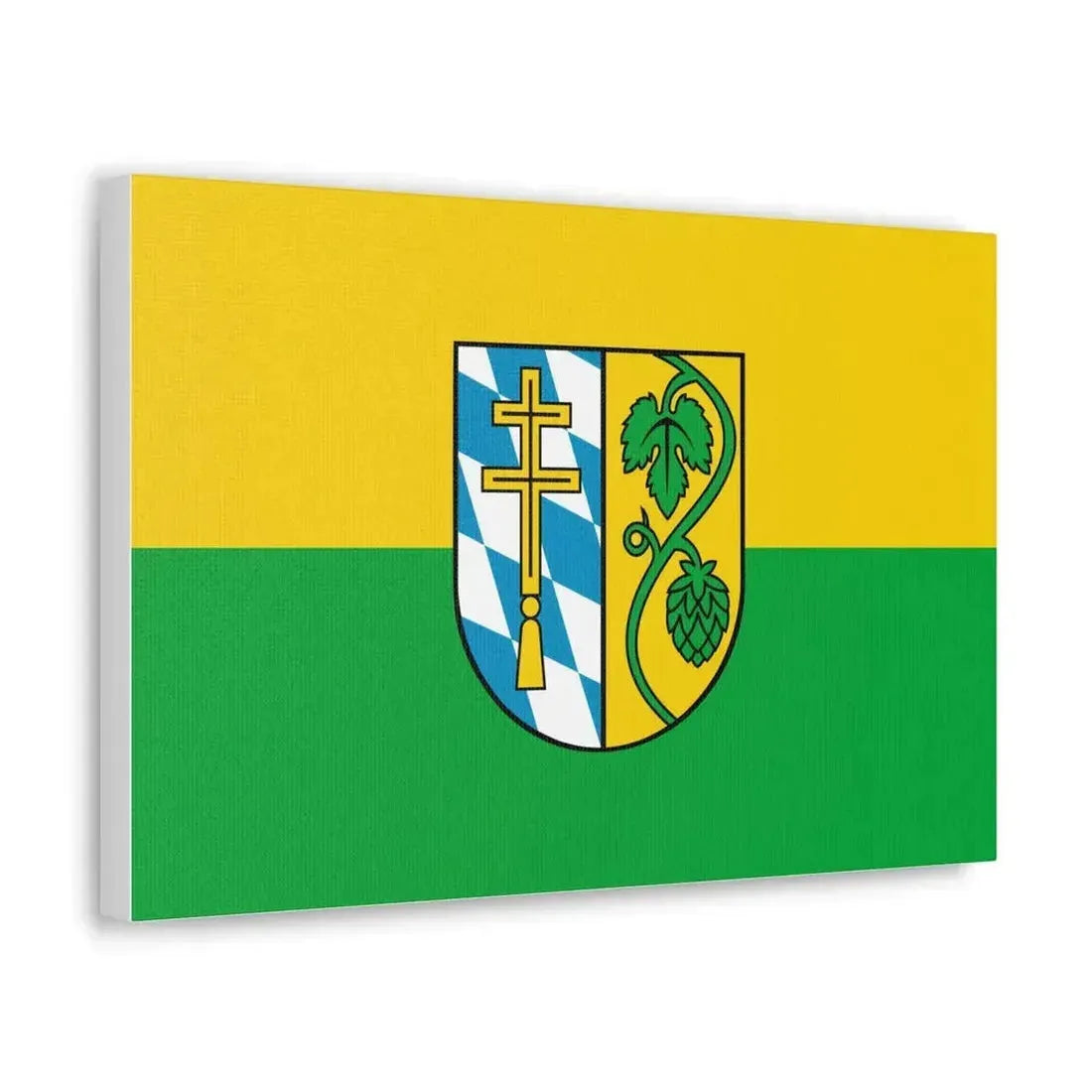 Flag of Pfaffenhofen Germany - Canvas Wall Art - The Sticker Space