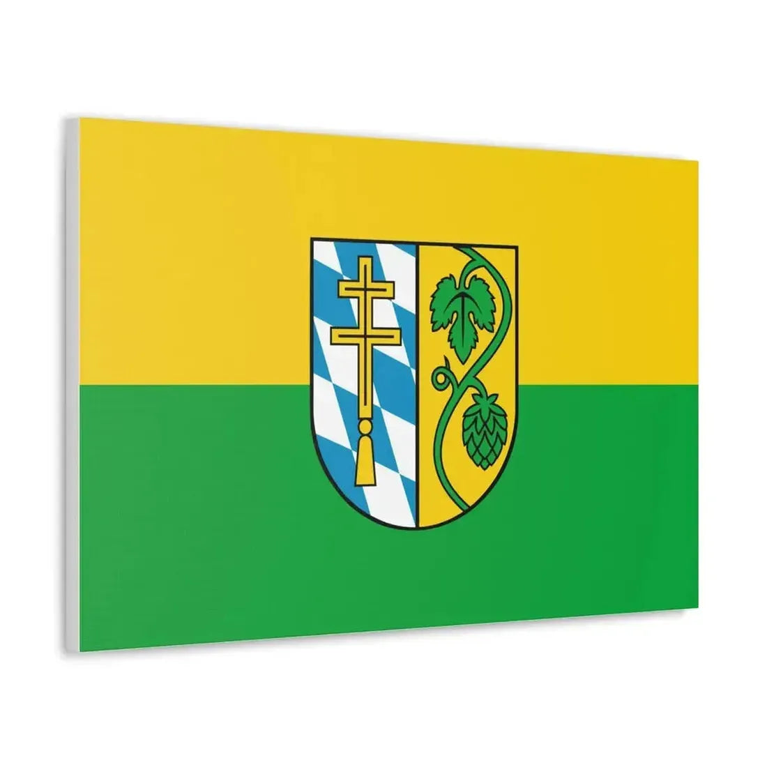 Flag of Pfaffenhofen Germany - Canvas Wall Art - The Sticker Space