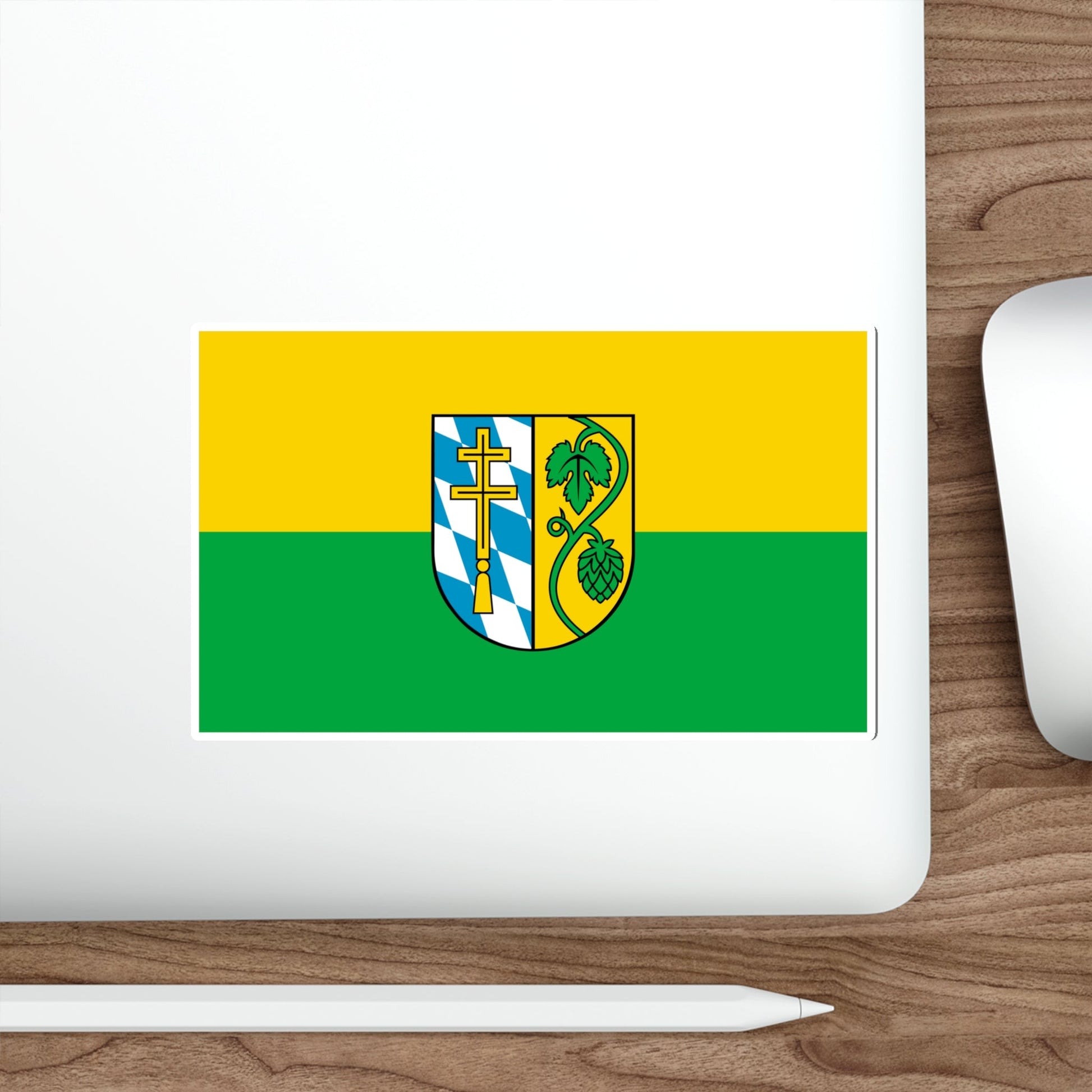 Flag of Pfaffenhofen Germany STICKER Vinyl Die-Cut Decal-The Sticker Space