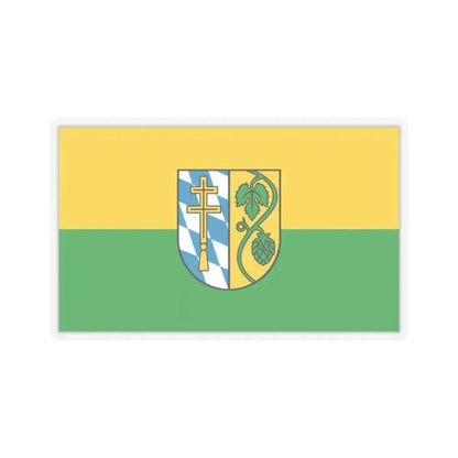 Flag of Pfaffenhofen Germany - STICKER Vinyl Kiss-Cut Decal 2 Inch Transparent - The Sticker Space