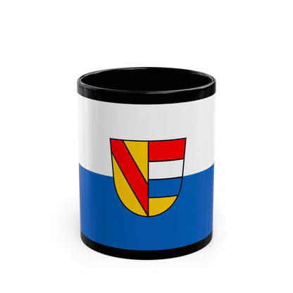 Flag of Pforzheim Germany - Black Coffee Mug-11oz-The Sticker Space