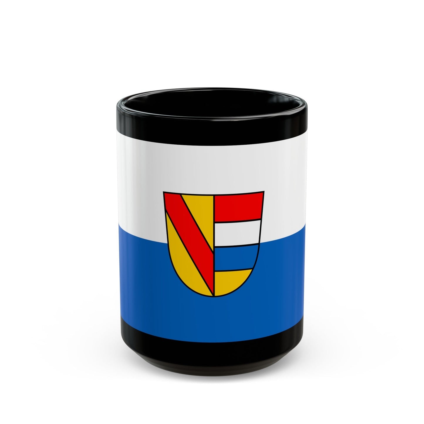 Flag of Pforzheim Germany - Black Coffee Mug-15oz-The Sticker Space