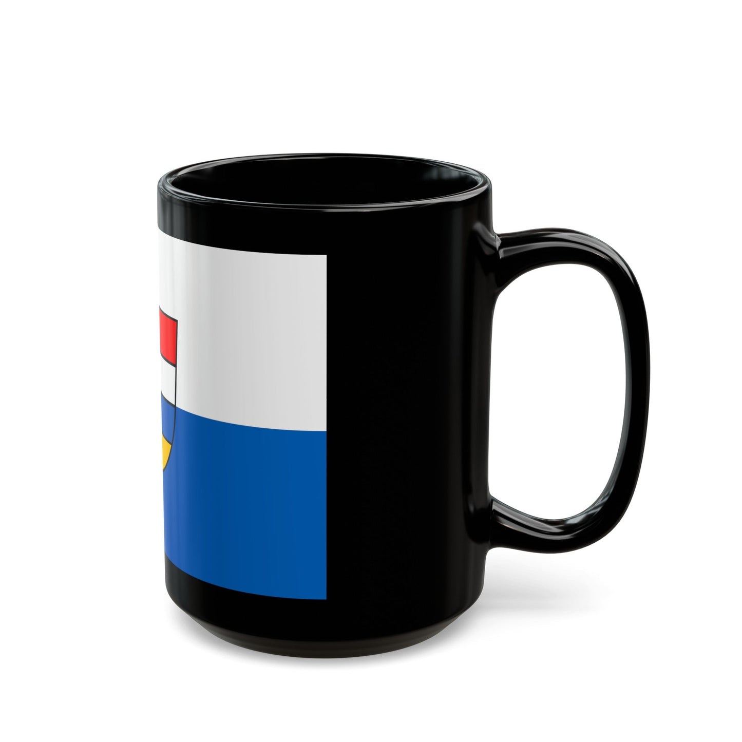 Flag of Pforzheim Germany - Black Coffee Mug-The Sticker Space