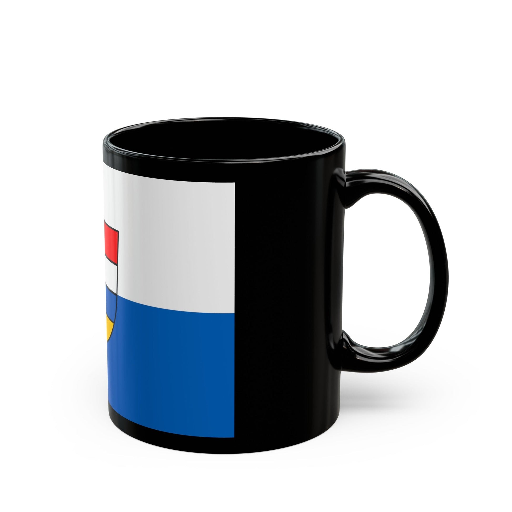 Flag of Pforzheim Germany - Black Coffee Mug-The Sticker Space