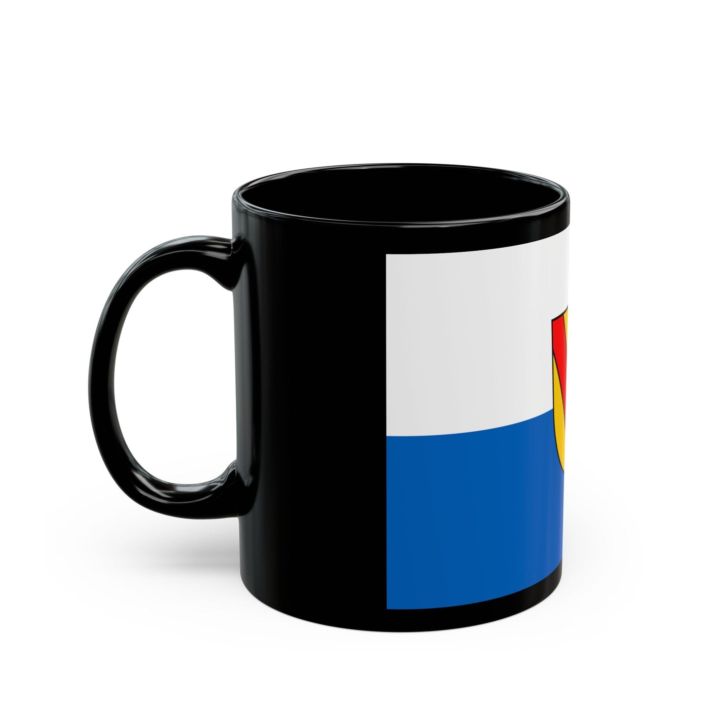 Flag of Pforzheim Germany - Black Coffee Mug-The Sticker Space