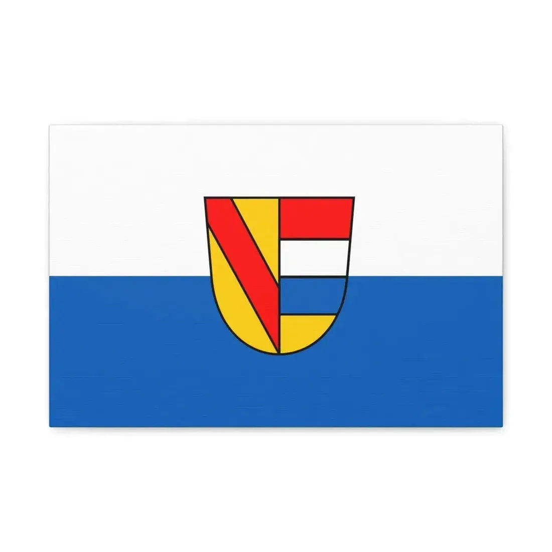 Flag of Pforzheim Germany - Canvas Wall Art - The Sticker Space