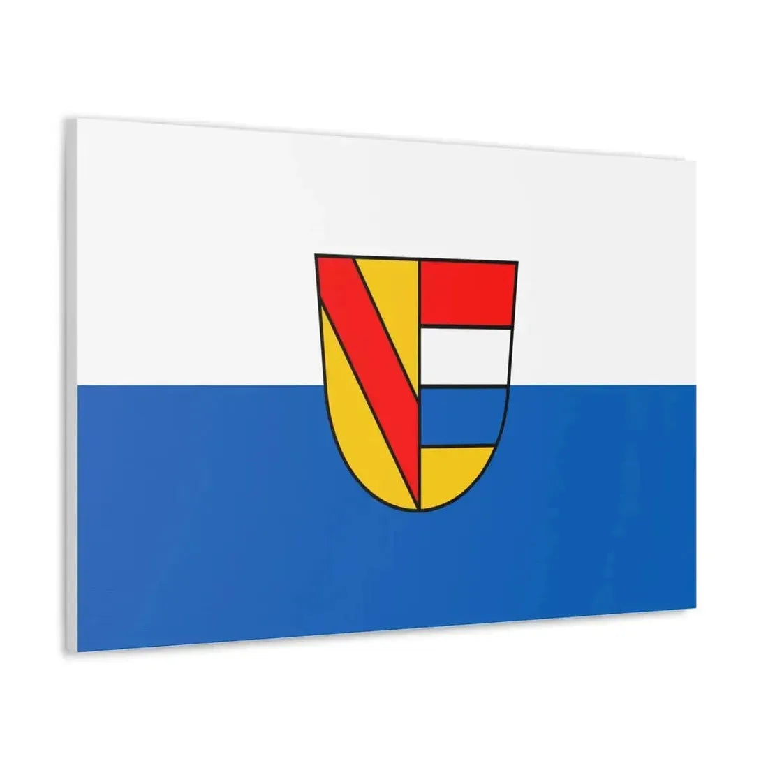 Flag of Pforzheim Germany - Canvas Wall Art - The Sticker Space