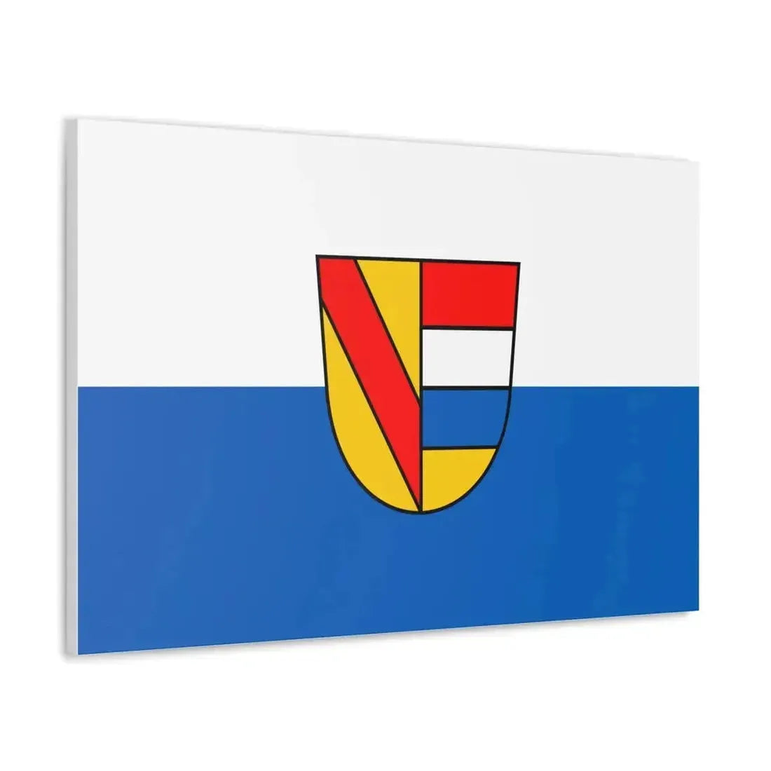 Flag of Pforzheim Germany - Canvas Wall Art - The Sticker Space