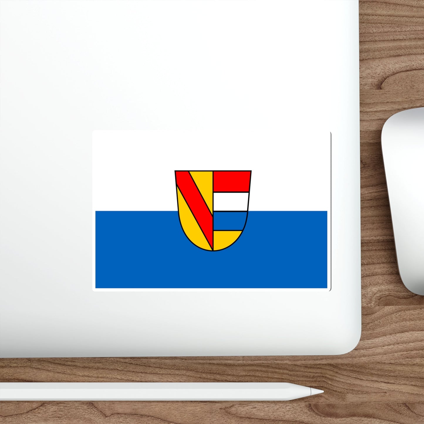 Flag of Pforzheim Germany STICKER Vinyl Die-Cut Decal-The Sticker Space