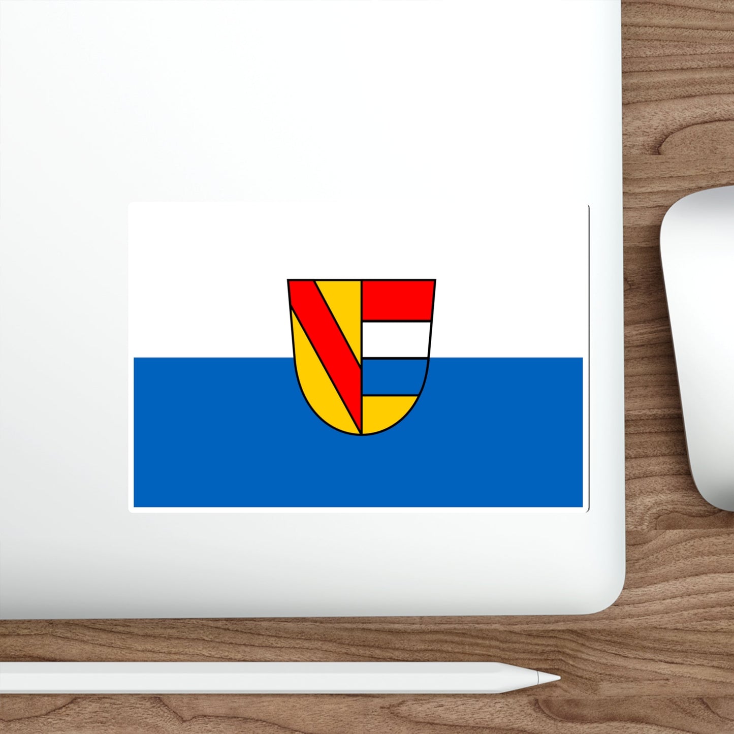 Flag of Pforzheim Germany STICKER Vinyl Die-Cut Decal-The Sticker Space