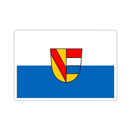 Flag of Pforzheim Germany STICKER Vinyl Die-Cut Decal 6 Inch - The Sticker Space
