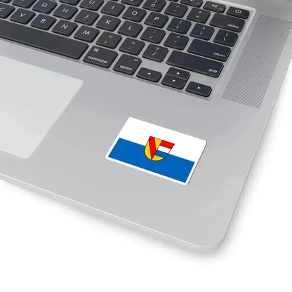 Flag of Pforzheim Germany - STICKER Vinyl Kiss-Cut Decal - The Sticker Space