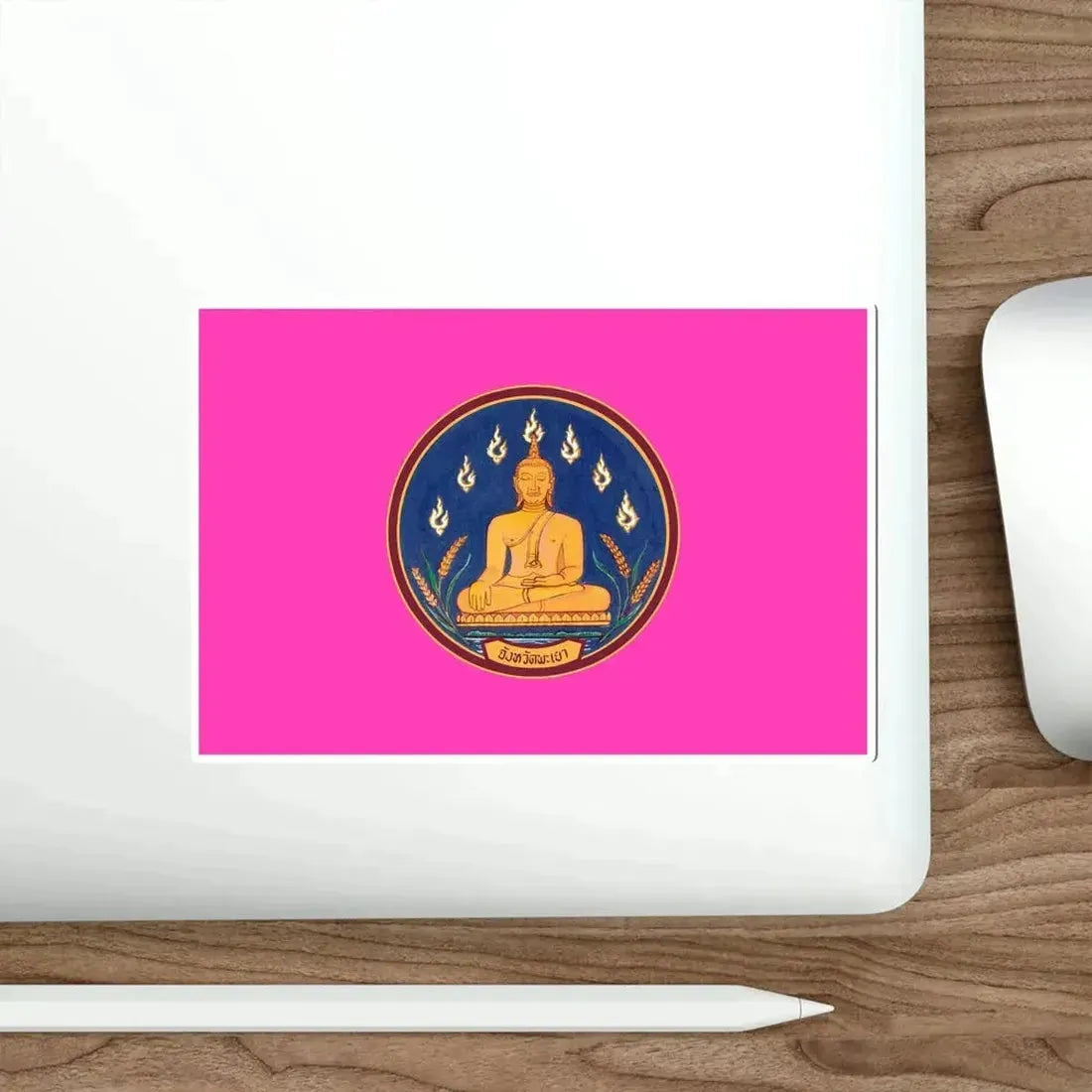 Flag of Phayao Province Thailand STICKER Vinyl Die-Cut Decal - The Sticker Space