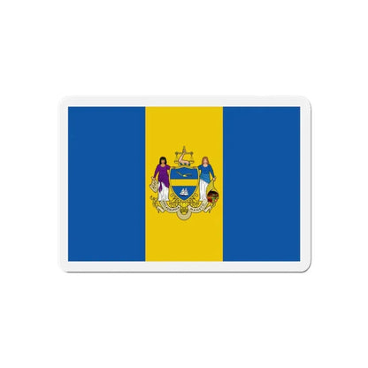 Flag of Philadelphia Pennsylvania - Refrigerator Magnet 6 Inch - The Sticker Space