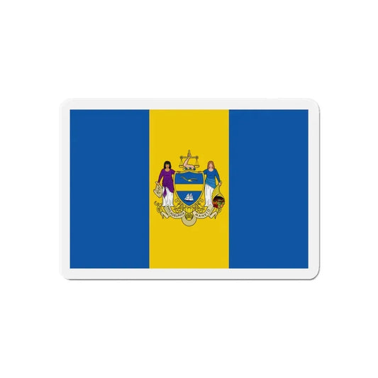 Flag of Philadelphia Pennsylvania - Refrigerator Magnet 6 Inch - The Sticker Space