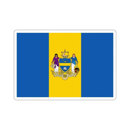 Flag of Philadelphia Pennsylvania USA STICKER Vinyl Die-Cut Decal - The Sticker Space