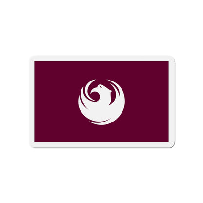 Flag of Phoenix Arizona - Die-Cut Magnet-3" x 3"-The Sticker Space