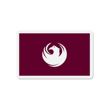 Flag of Phoenix Arizona - Die-Cut Magnet-4" x 4"-The Sticker Space