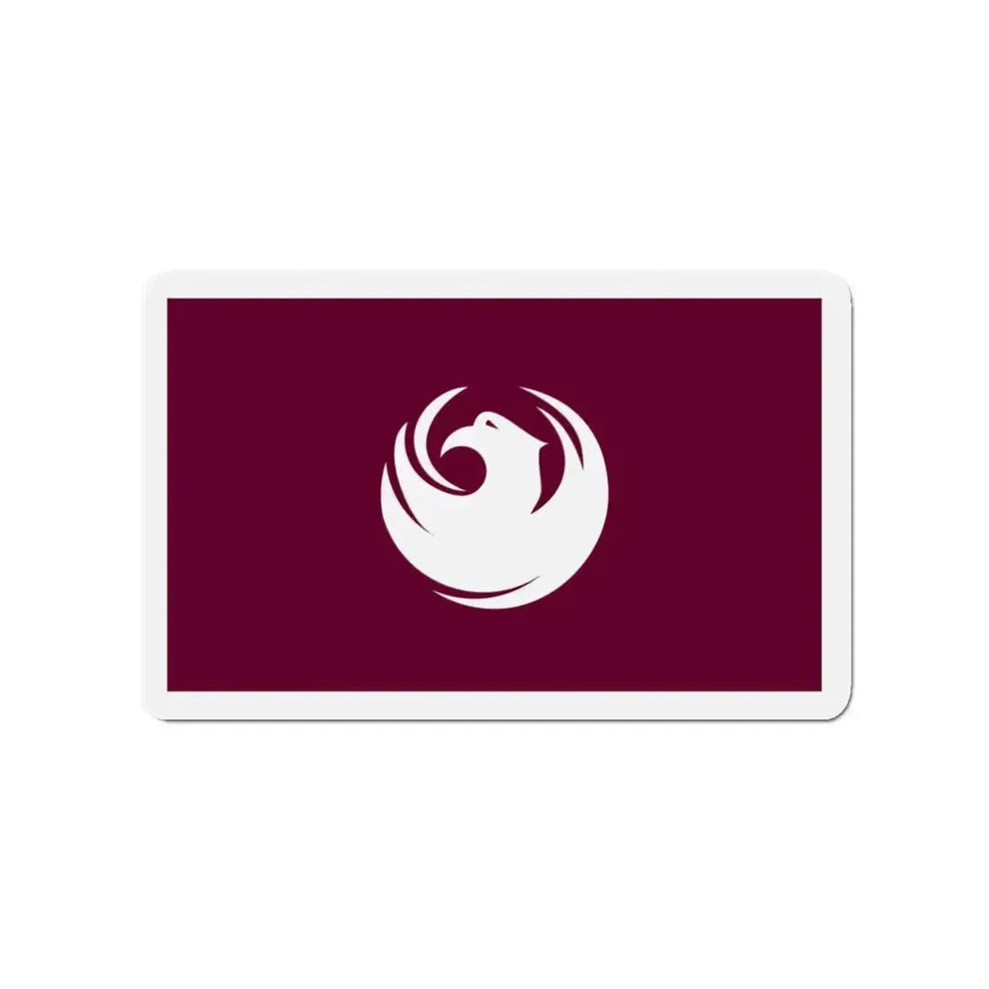 Flag of Phoenix Arizona - Refrigerator Magnet 3 Inch - The Sticker Space