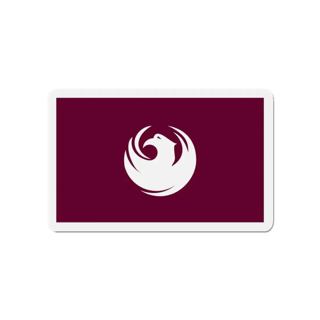 Flag of Phoenix Arizona - Refrigerator Magnet 4 Inch - The Sticker Space